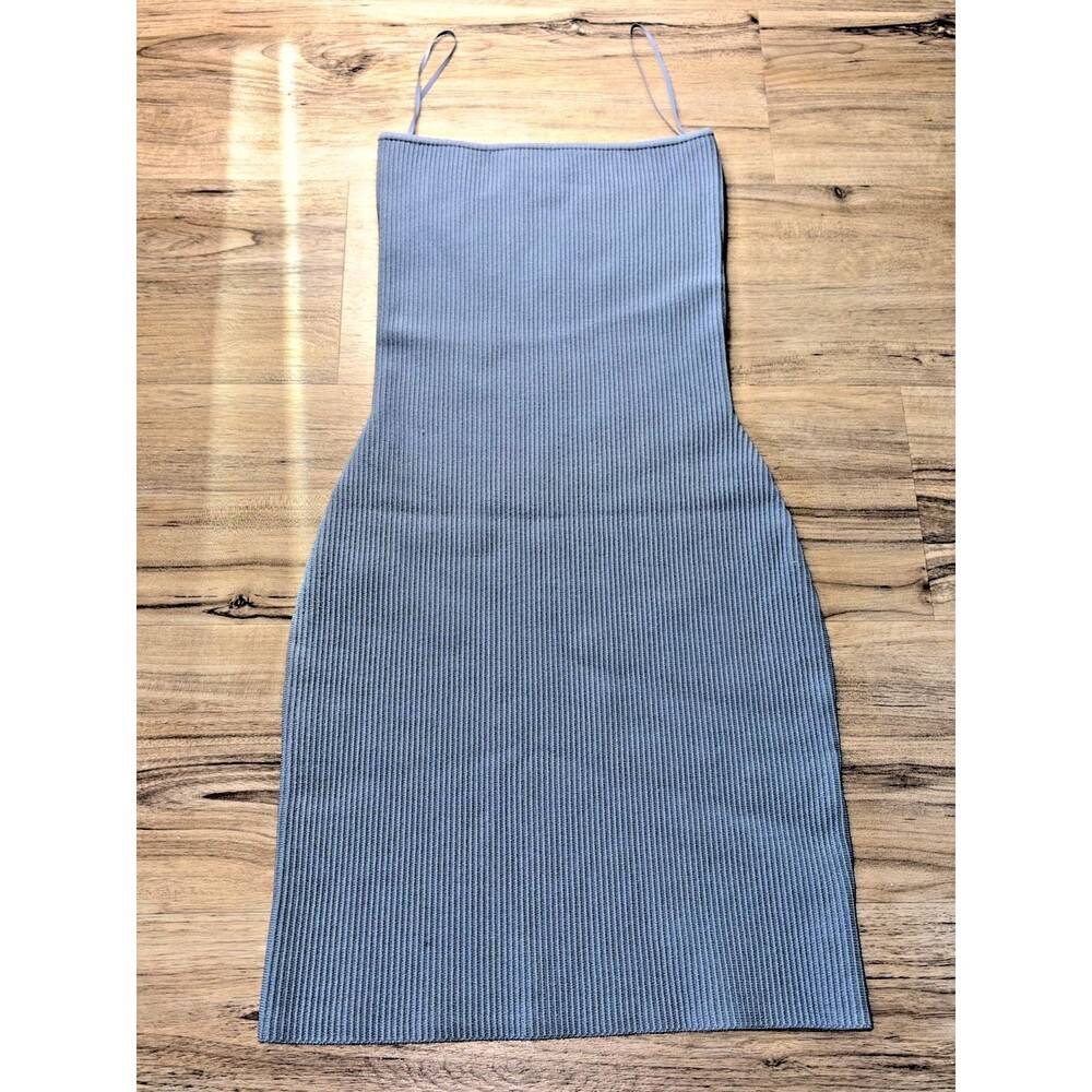 Aritzia Babaton Sleeveless Cami Mini Dress Women's XS Blue READ DESCRIPTION
